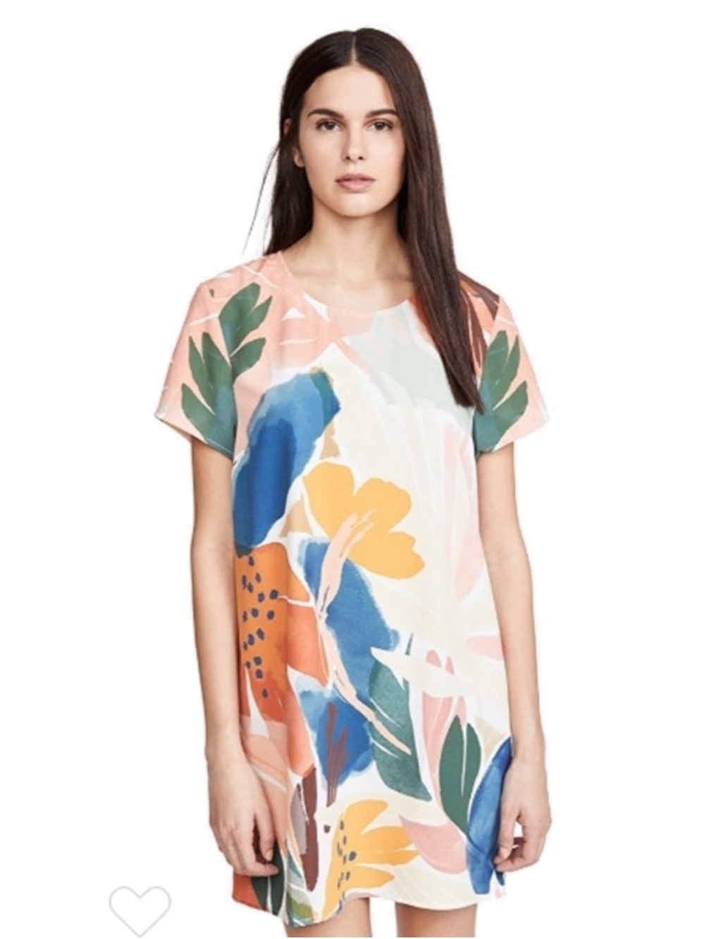 Minkpink Floral Abstract Shift Dress